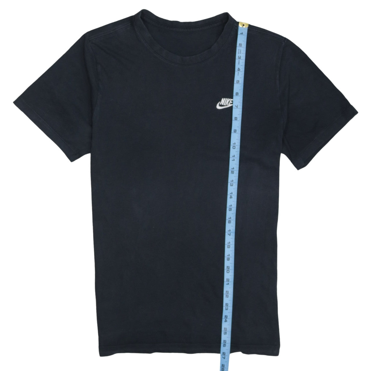 Nike Men's Black Cotton Sports Crew Neck Short Sleeve T-Shirt M