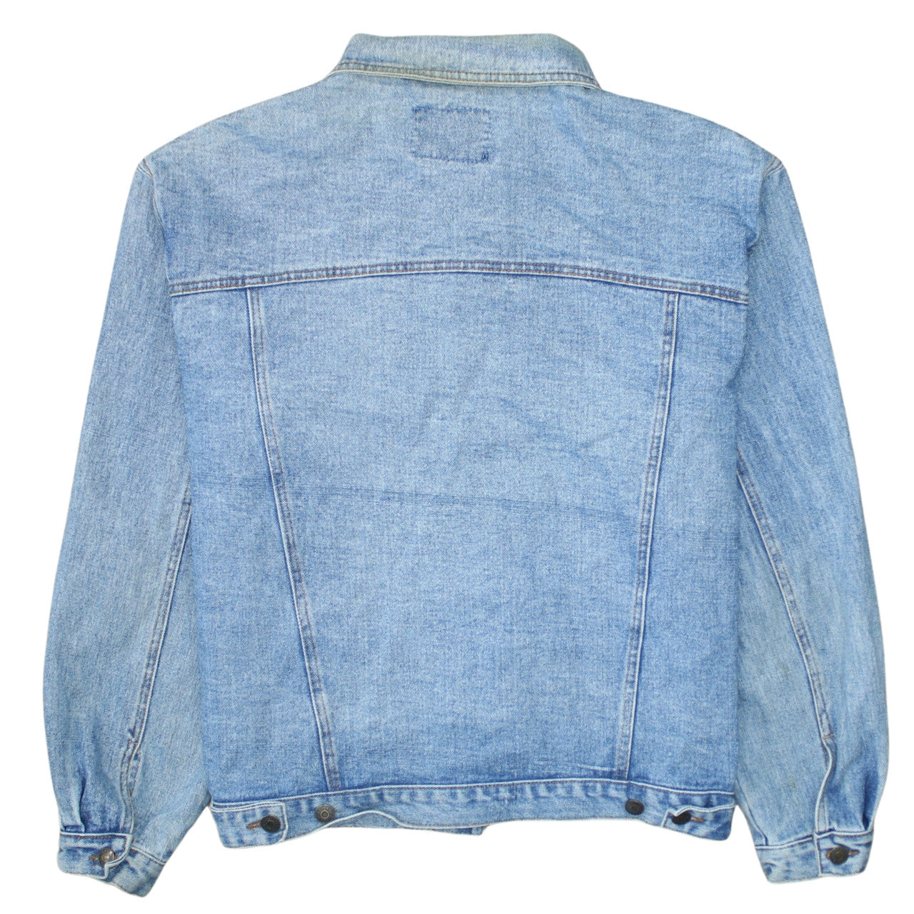 Rui Chuang Fashion Women Blue Denim Button Jacket XL