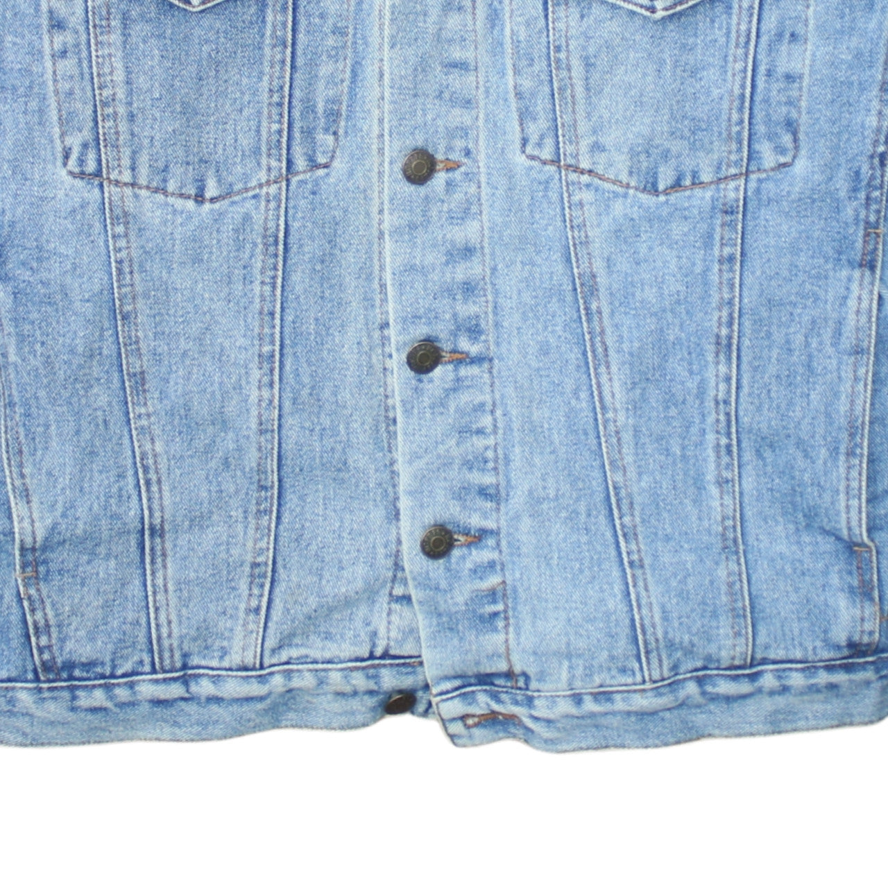 Rui Chuang Fashion Women Blue Denim Button Jacket XL