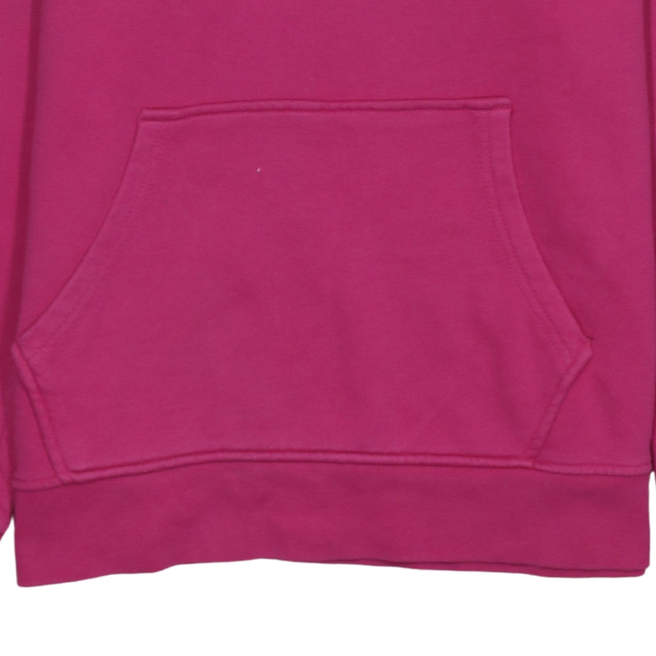 Adidas Women Pink Pullover Hoodie Small Logo Cotton Casual