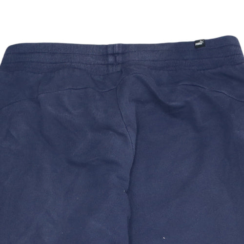 Puma Men's Blue Jogger Sweatpants M Regular Fit Activewear