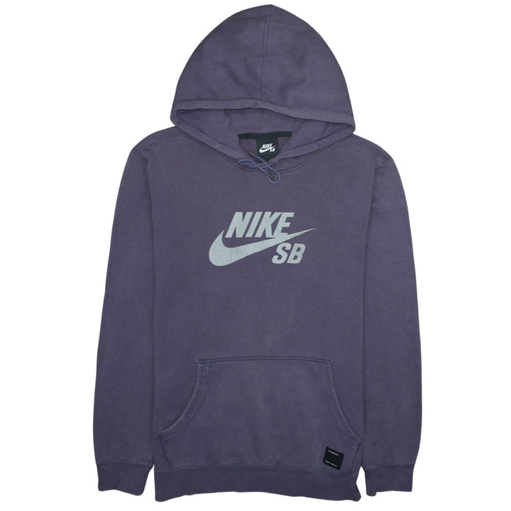 Nike SB Women's Purple Pullover Hoodie M 78% Cotton Skate Style