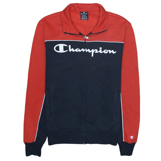 Champion Men's Multicoloured Full Zip Sweatshirt Small