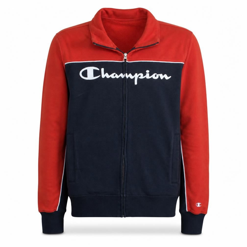 Front view of Champion Men's Multicoloured Full Zip Sweatshirt Small
