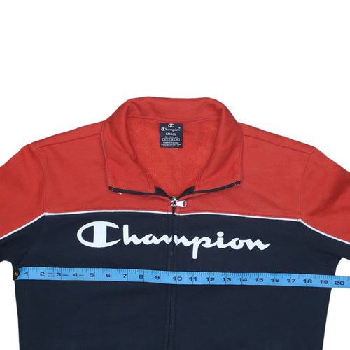 Champion Men's Multicoloured Full Zip Sweatshirt Small