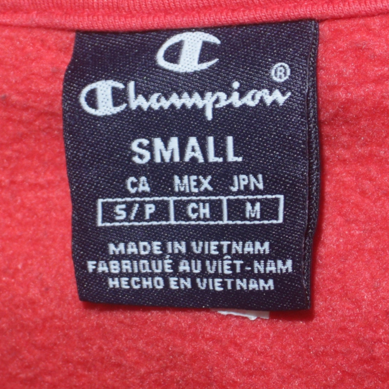 Champion Men's Multicoloured Full Zip Sweatshirt Small