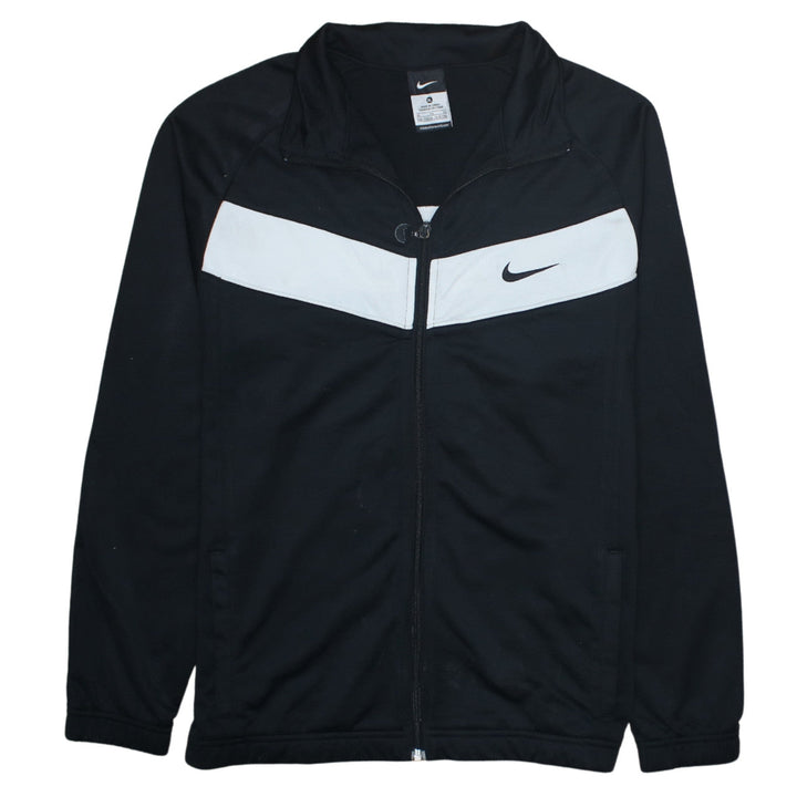 Nike Boys Black and White Full Zip Hoodie XL 13-15 Years Sportswear