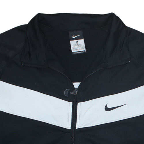 Nike Boys Black and White Full Zip Hoodie XL 13-15 Years Sportswear