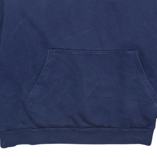 Puma Men's Blue XL Pullover Hoodie with Logo Print