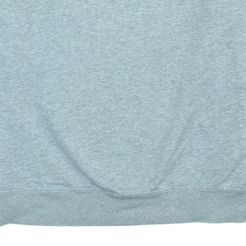 Nike Men's Grey Crew Neck Sweatshirt XL Cotton Blend Logo Casual