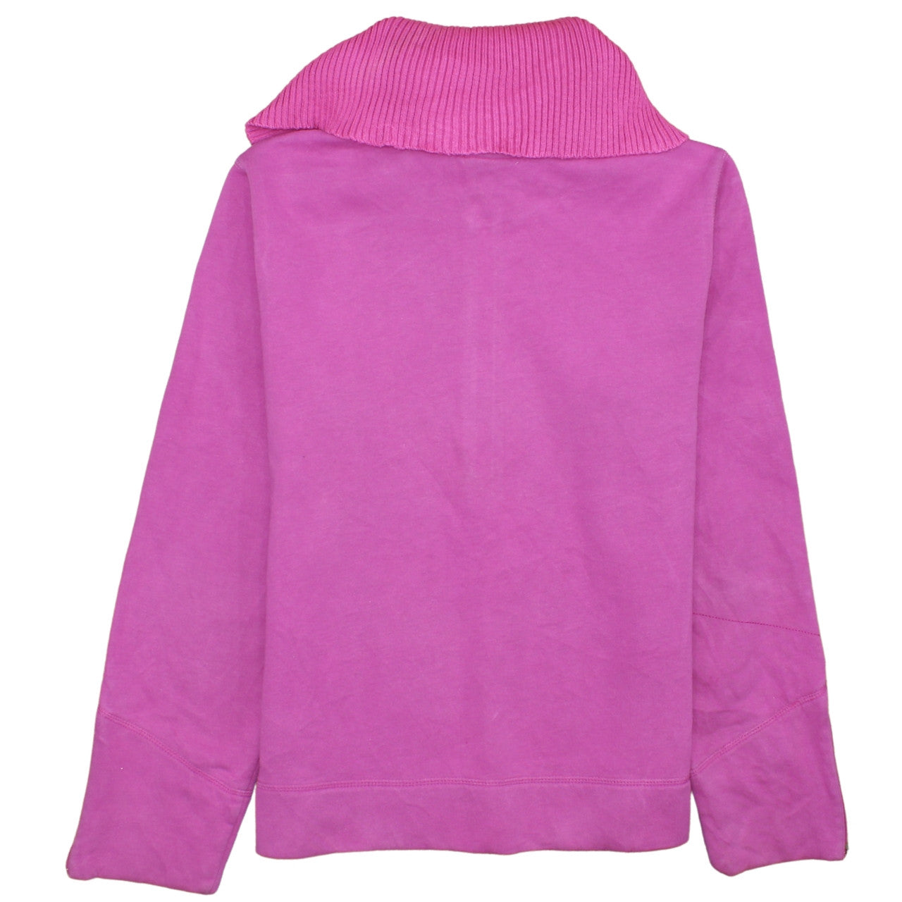 Nike Women’s Pink 1/2 Zip High Neck Sweatshirt XL Relaxed Fit