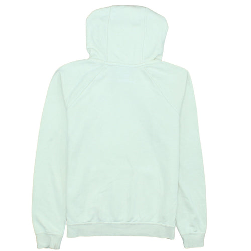 Nike Womens Beige Pullover Hoodie XS Cotton Blend Logo Sportswear