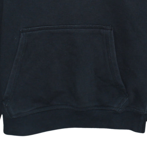 Nike Womens Black XS Pullover Hoodie Cotton Blend Swoosh Logo