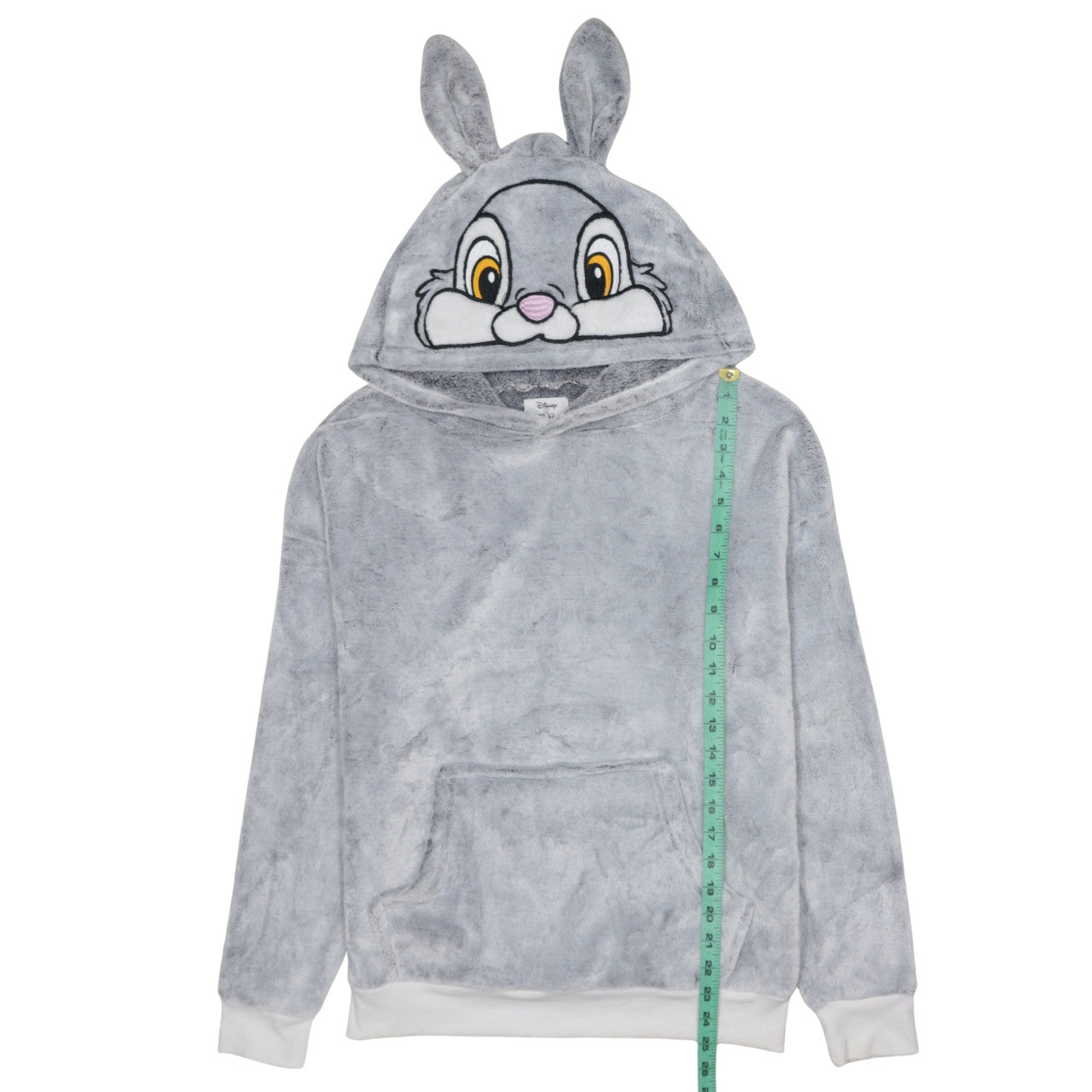 Disney Women Grey Thumper Fleece Hooded Jumper Size 10-12