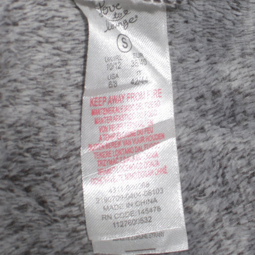 Disney Women Grey Thumper Fleece Hooded Jumper Size 10-12