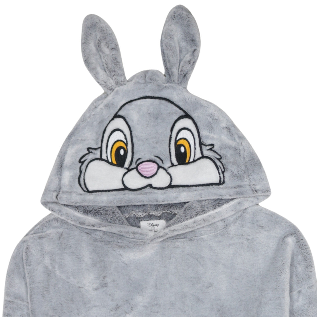Disney Women Grey Thumper Fleece Hooded Jumper Size 10-12