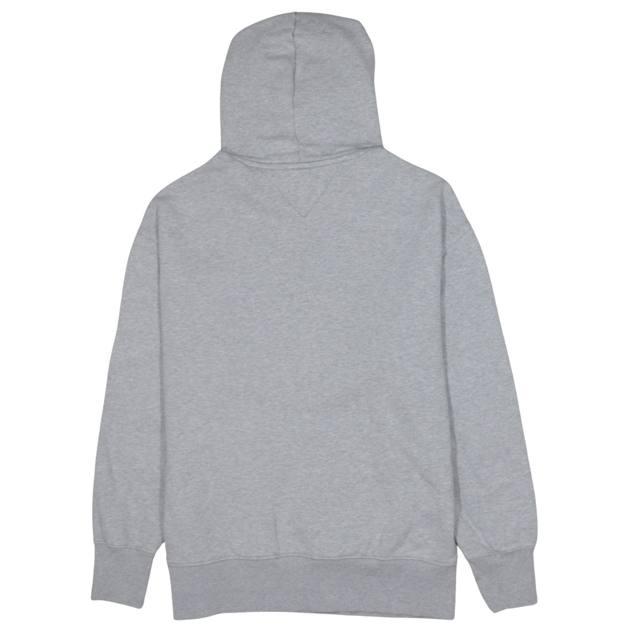 Tommy Jeans Men's Grey Pullover Hoodie L Embroidered Logo