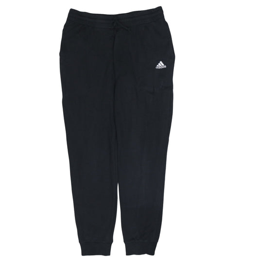 Adidas Womens Black Jogger Trousers Size L Regular Fit Activewear