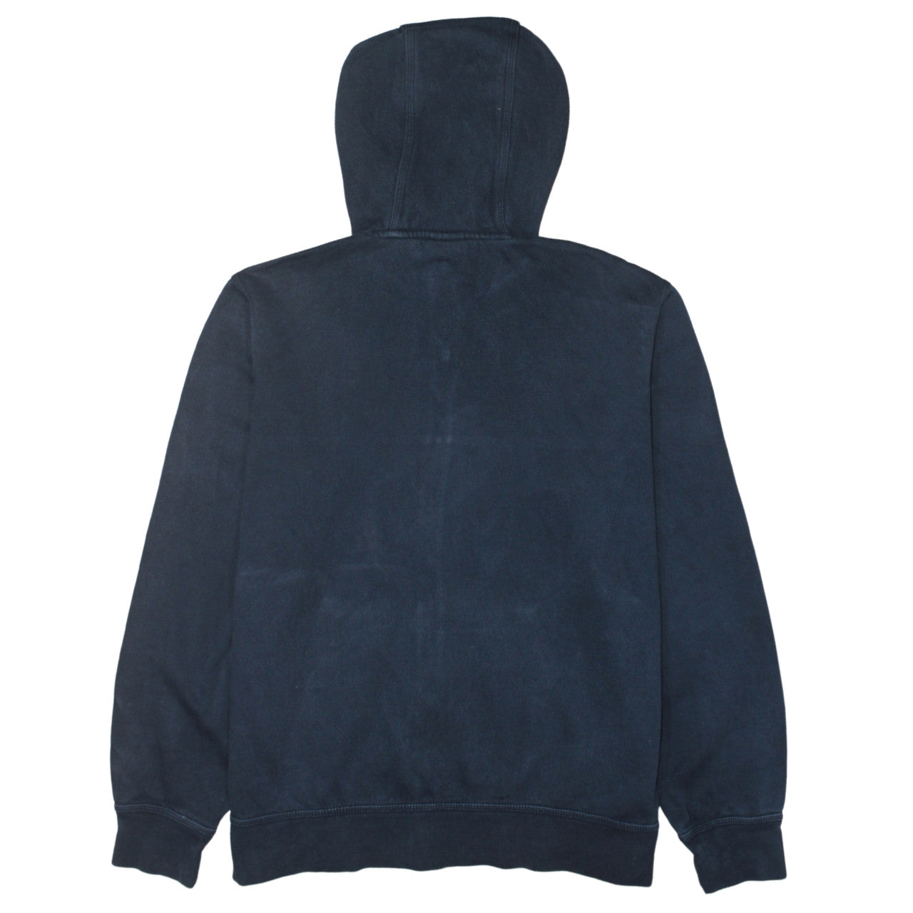 Nike Mens Black Full Zip Hoodie L Fleece Sports Sweatshirt