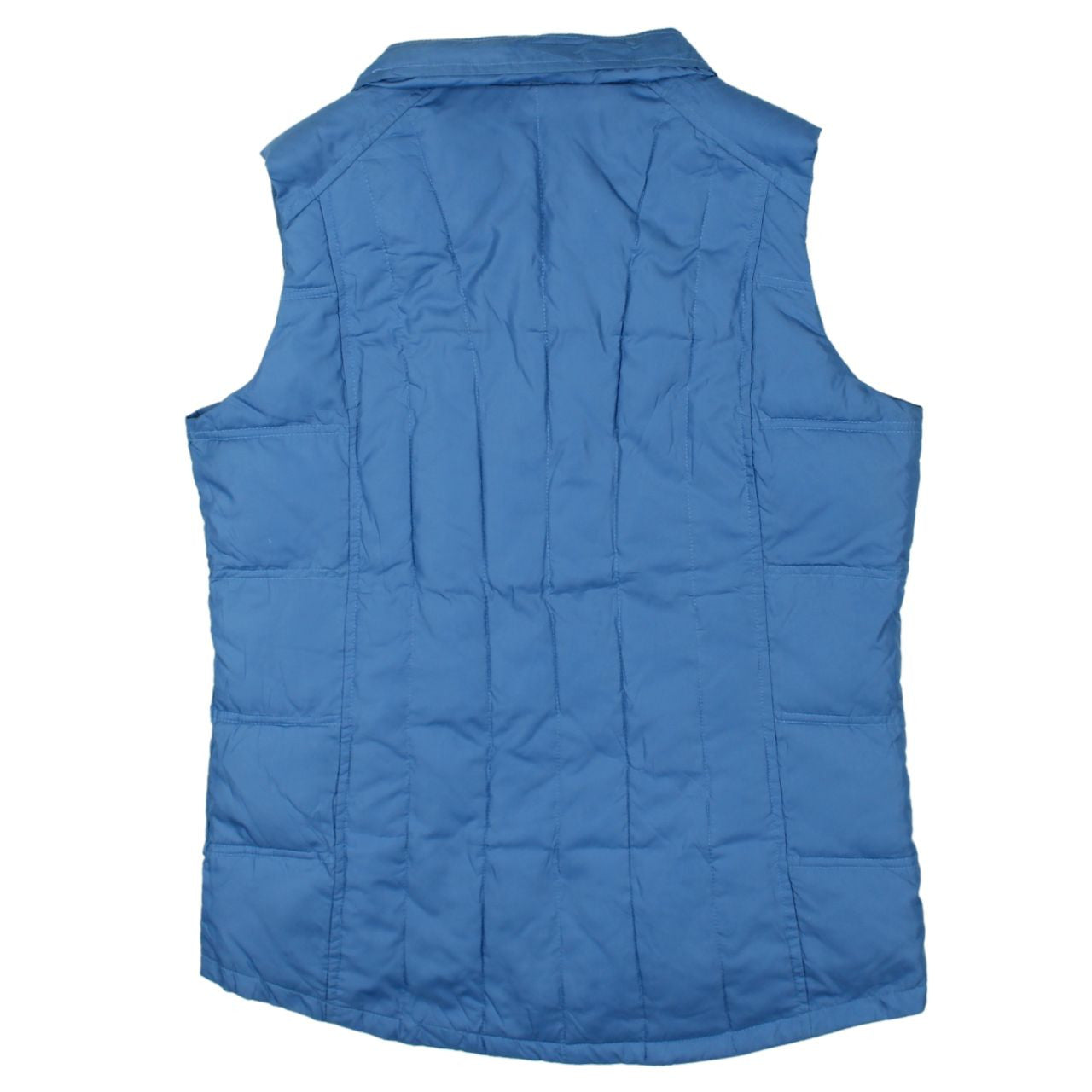 Woolrich Womens Blue Quilted Puffer Waistcoat Size S