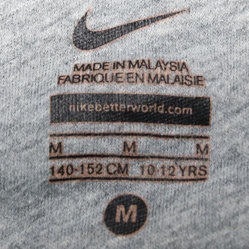 Nike Boys Blue Pullover Hoodie M 10-12 Years Cotton Blend