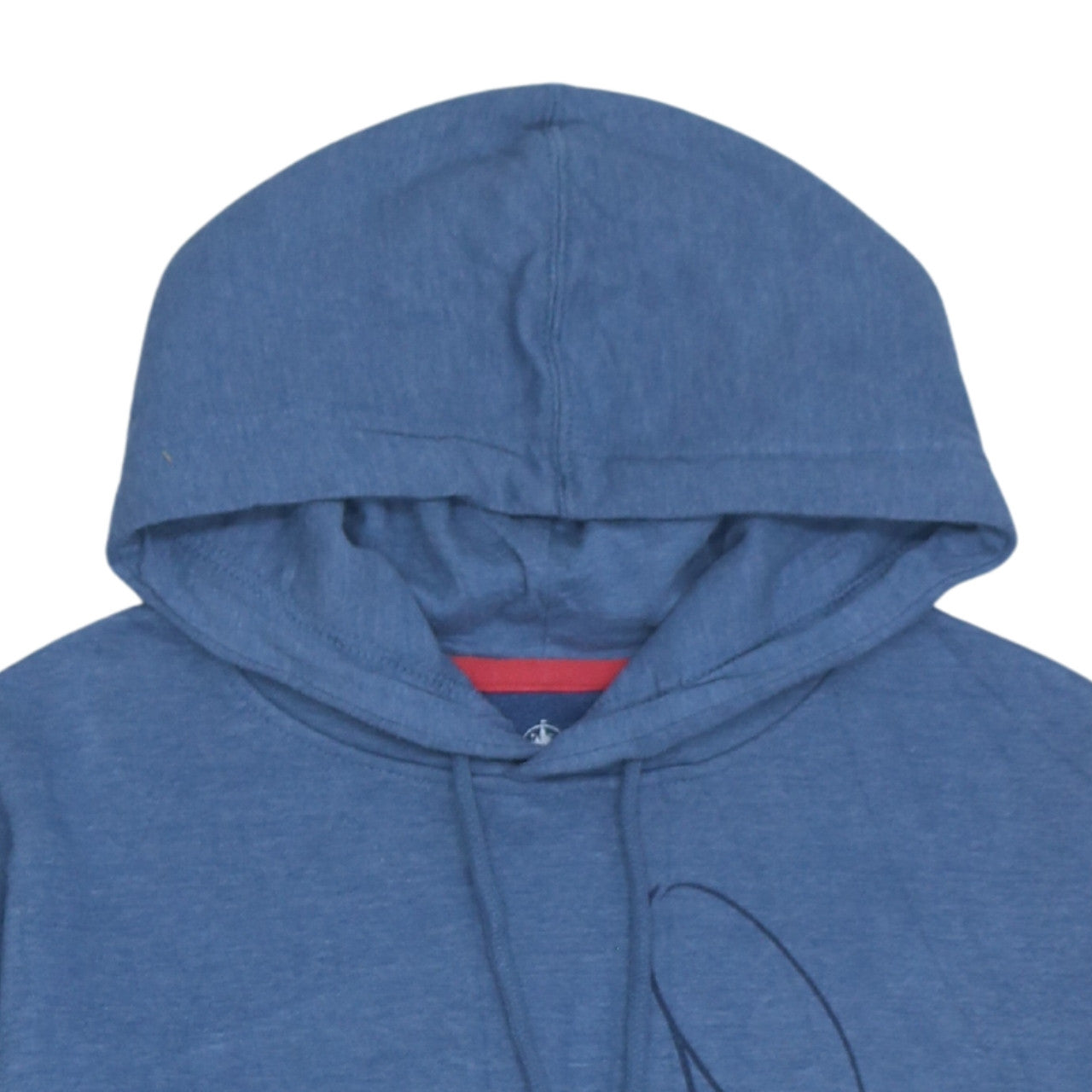 Disney Womens Blue Stitch Pullover Hoodie Size S Graphic Print