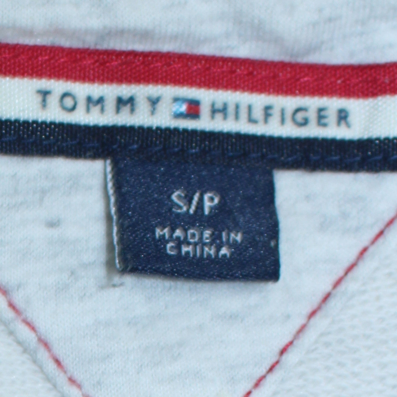 Tommy Hilfiger Womens Grey Full Zip Sweatshirt Size S Casual