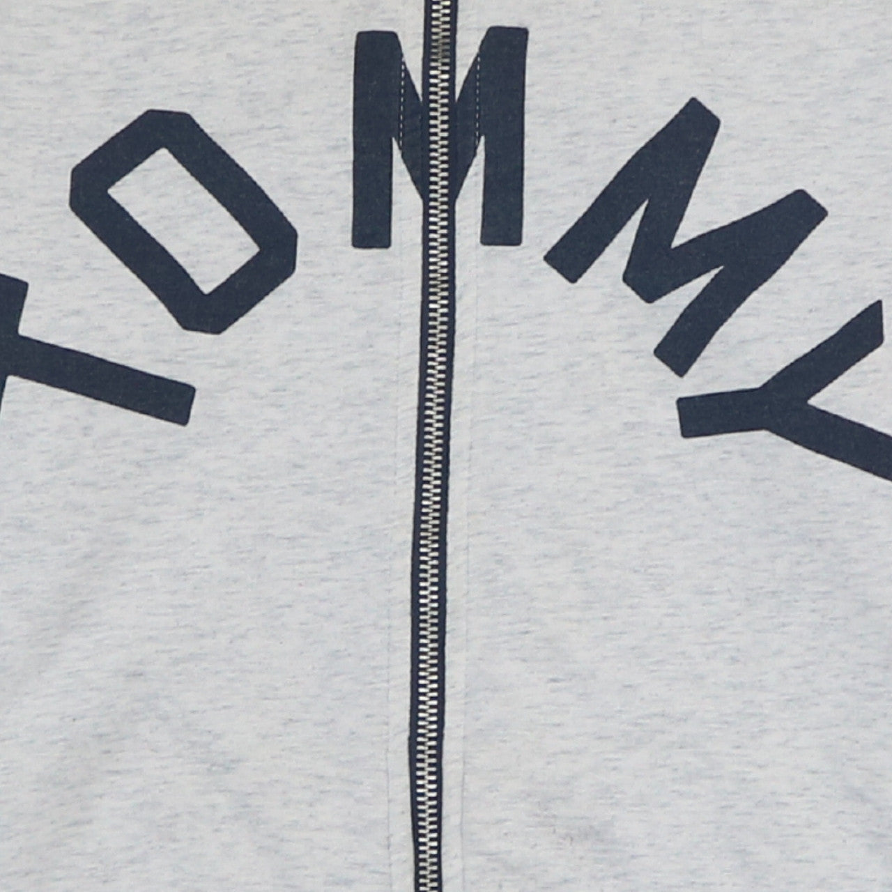 Tommy Hilfiger Womens Grey Full Zip Sweatshirt Size S Casual