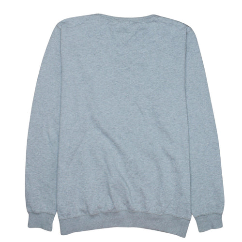Hilfiger Denim Men's Grey Crew Neck Sweatshirt Size L Classic Fit