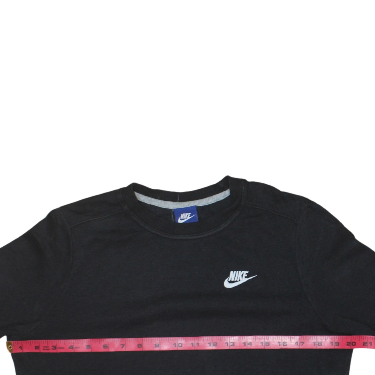 Nike Women’s Black Small Pullover Sweatshirt with Logo Pocket