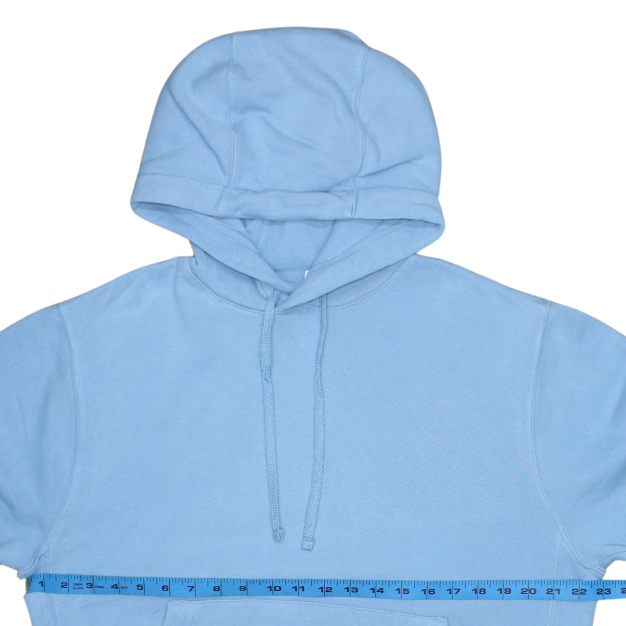 Nike Men's Blue Pullover Hoodie Small Logo Fleece Sportswear