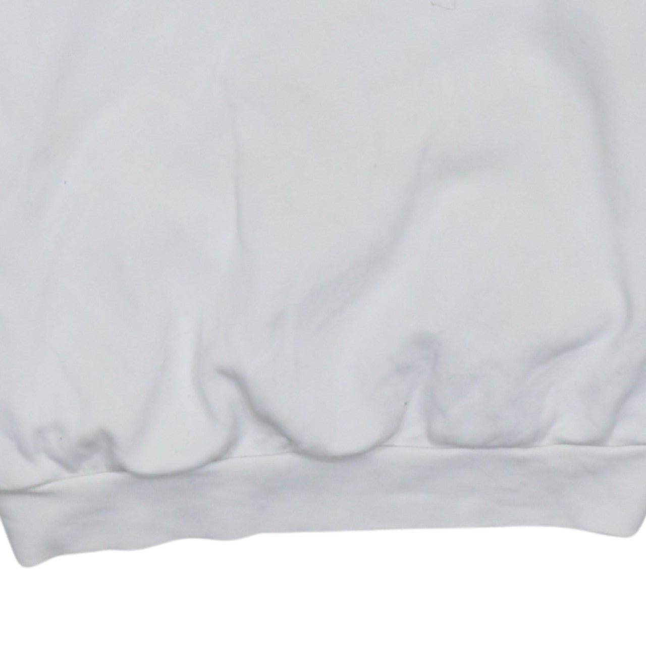 Adidas Women White Crew Neck Long Sleeve Pullover Sweatshirt Size 8