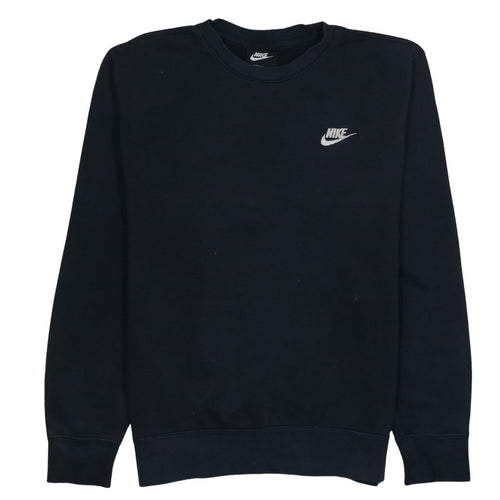 Nike Men's Black Small Pullover Crew Neck Sweatshirt
