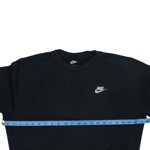 Nike Men's Black Small Pullover Crew Neck Sweatshirt