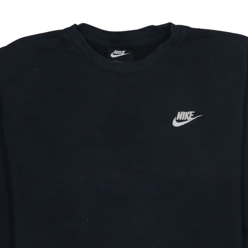 Nike Men's Black Small Pullover Crew Neck Sweatshirt