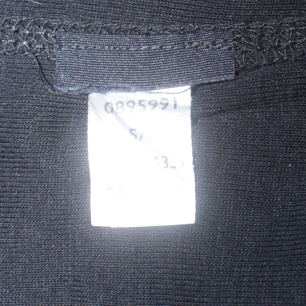 Hilfiger Denim Men's Black Long Sleeve Crew Neck Cotton T-Shirt M
