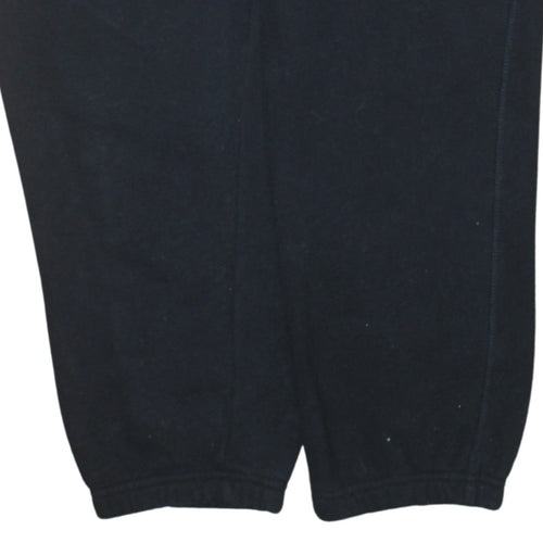 Ellesse Women's Black Joggers L Cotton Blend Fleece Tapered Sweatpants