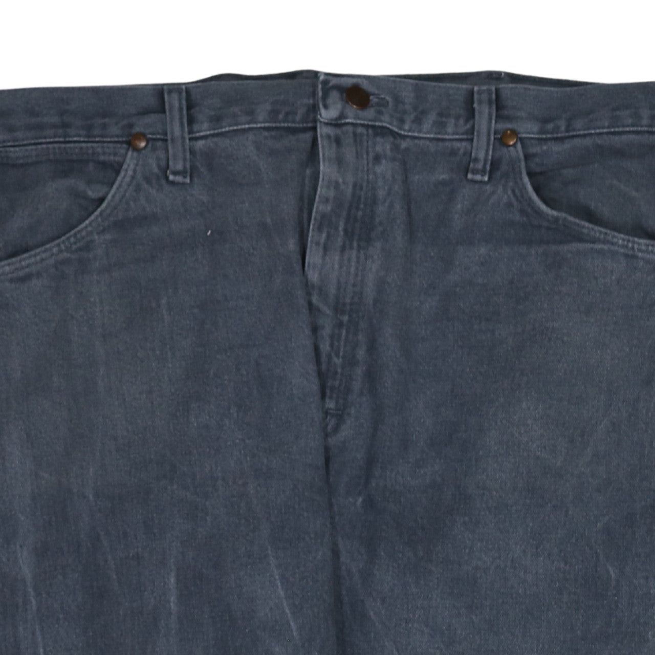 Wrangler Men's Blue Denim Straight Jeans 36x32 Regular Fit