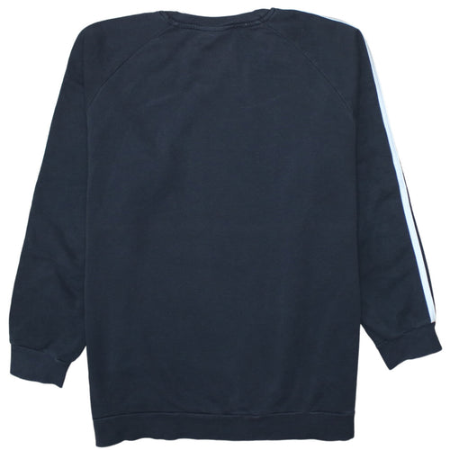 Adidas Women's Black Crew Neck Pullover Sweatshirt Size M Classic Fit