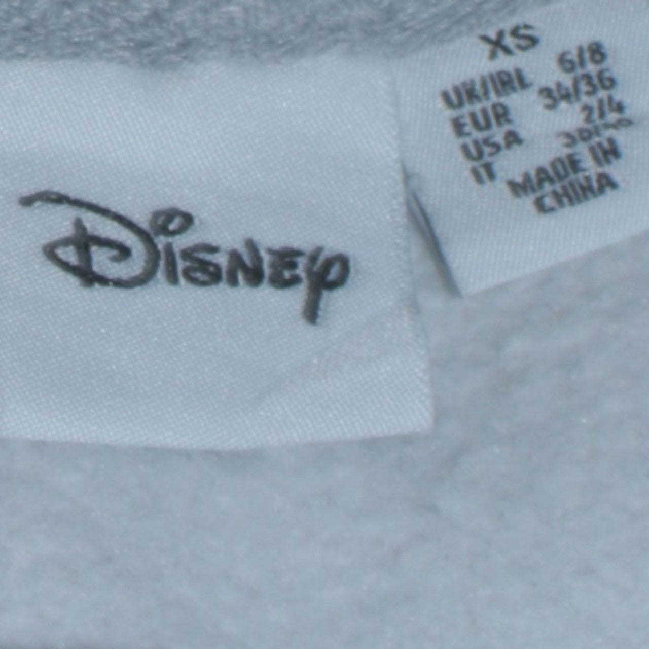 Disney Women’s Grey Minnie Mouse XS Pullover Sweatshirt