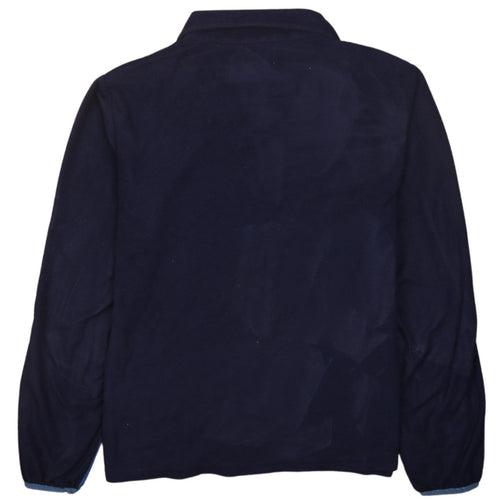 Kappa Women's Navy Blue Full Zip Sweatshirt Large Sports Casual