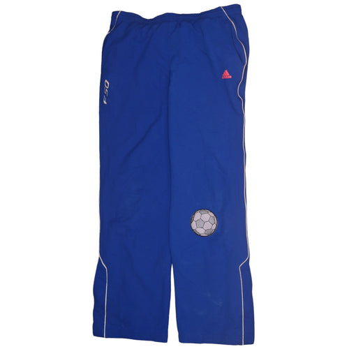 Adidas Boys Blue Clima365 Track Pants 12 Years Football Activewear