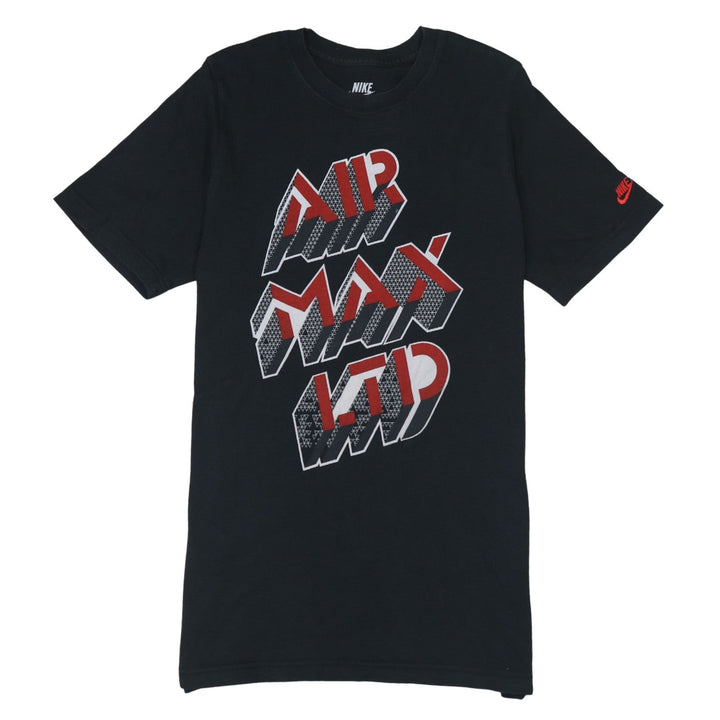 Nike Men's Black Air Max Slim Fit Graphic T-Shirt Size L