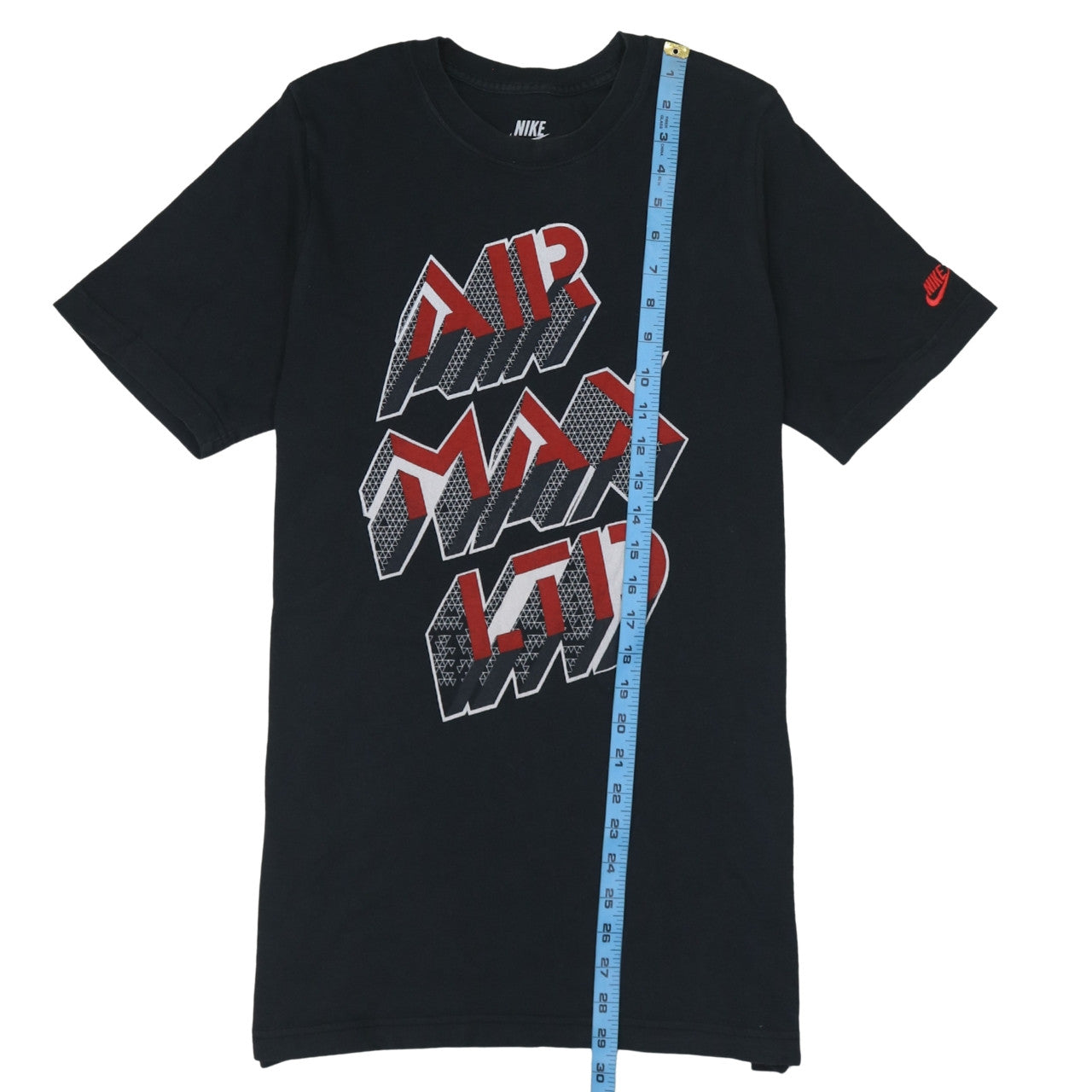 Nike Men's Black Air Max Slim Fit Graphic T-Shirt Size L