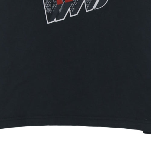 Nike Men's Black Air Max Slim Fit Graphic T-Shirt Size L