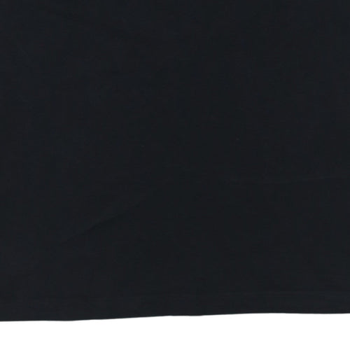 Hugo Boss Men's Black V-Neck Cotton Short Sleeve T-Shirt Size L