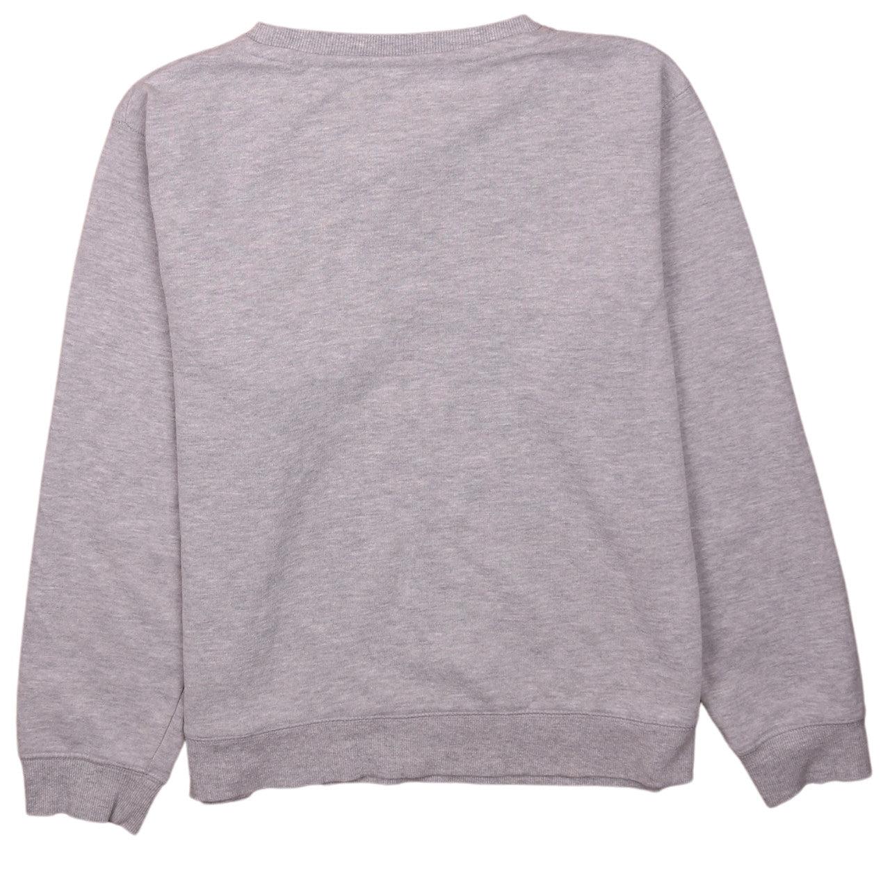 Champion Womens Grey Large Pullover Sweatshirt Crew Neck Logo