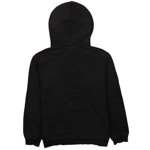 Puma Boys Black Pullover Hoodie 13-14 Years Logo Graphic Cotton Blend