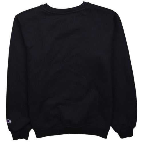 Champion Women's Black Large Crew Neck Pullover Sweatshirt