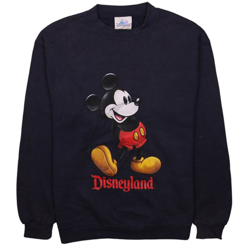 Disneyland Resort Men's Blue Mickey Mouse Pullover Sweatshirt Small